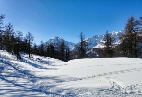 ciaspole val susa Anello dei due rifugi Rey la chardouse