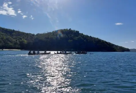 navigando con le piroghe