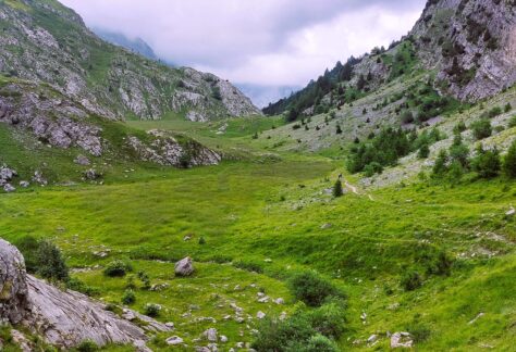 panorama sulla vallata
