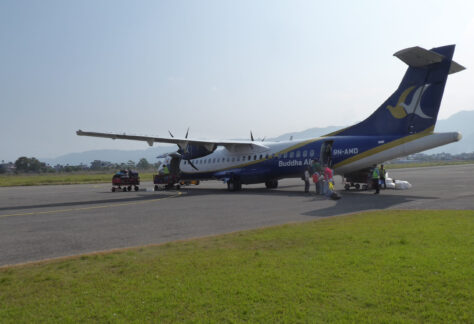 Aereo per volo interno Nepal