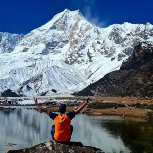Manaslu Circuit Trek in Nepal, panorama dell’Himalaya